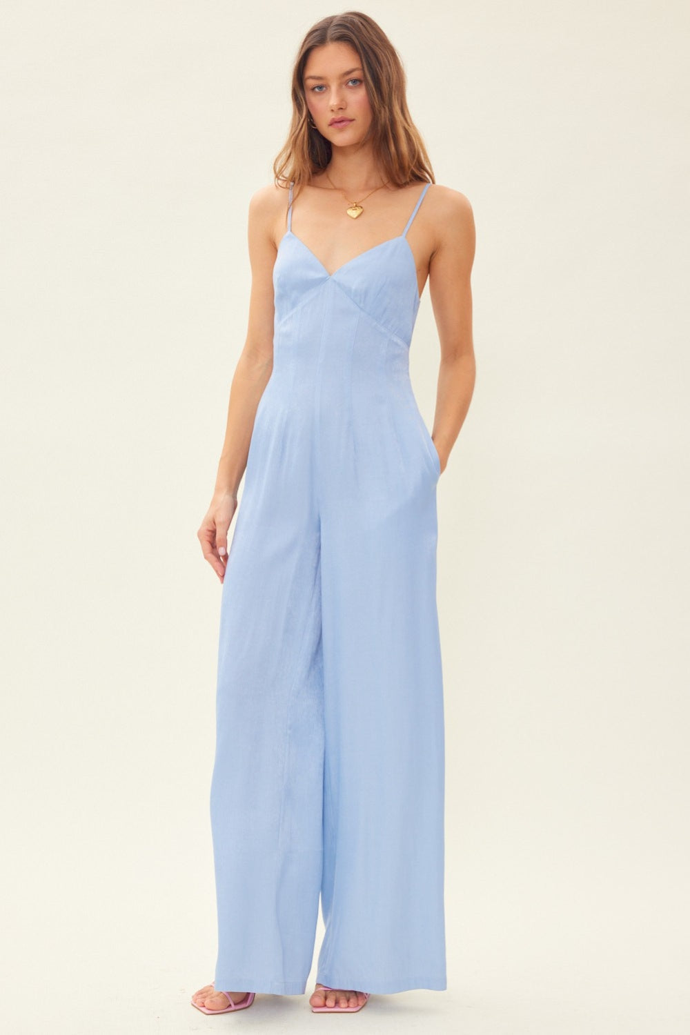 Elevate Your Style with the Drawstring Back Jumpsuit